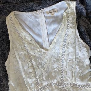 Kings Road long white dress